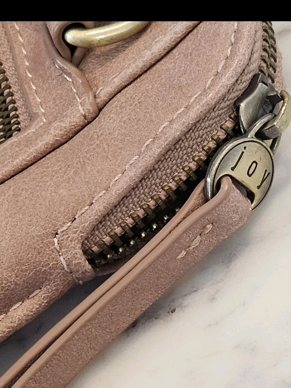 JOY Susan Crossbody Wristlet GIGI Mauve Pink